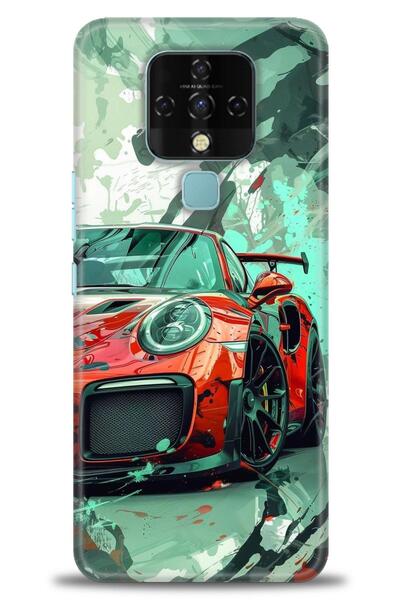 kılıfevreni غطاء متوافق مع هاتف Tecno Camon 16 A+ Plus غطاء HD مطبوع - غطاء س...