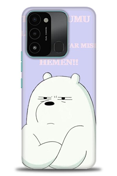 kılıfevreni غطاء متوافق مع هاتف Tecno Spark 8C A+ Plus غطاء HD مطبوع - غطاء م...