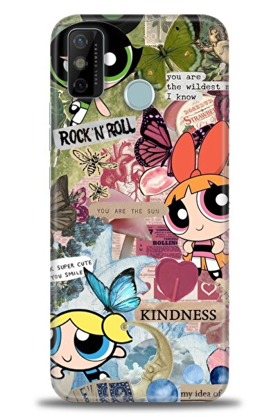 kılıfevreni غطاء متوافق مع هاتف Tecno Spark 6 Go A+ Plus HD مطبوع - غطاء من ا...