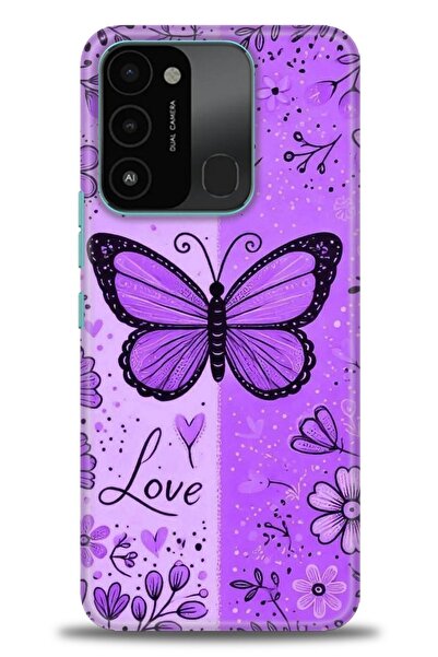 kılıfevreni غطاء متوافق مع هاتف Tecno Spark 8C A+ Plus غطاء HD مطبوع - غطاء م...