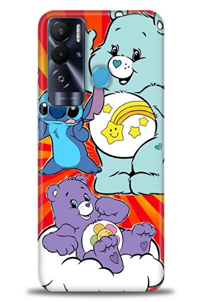 kılıfevreni غطاء تكنو بوفا نيو المتوافق مع A+ Plus غطاء HD مطبوع - غطاء سيليك...