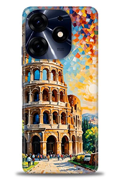 kılıfevreni غطاء متوافق مع هاتف Tecno Spark 10 Pro A+ Plus غطاء HD مطبوع - غط...