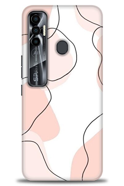 kılıfevreni غطاء متوافق مع هاتف Tecno Spark 7 Pro A+ Plus غطاء HD مطبوع - غطا...