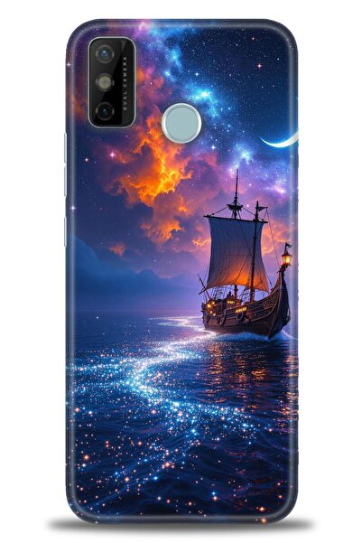 kılıfevreni غطاء متوافق مع هاتف Tecno Spark 6 Go A+ Plus غطاء HD مطبوع - غطاء...