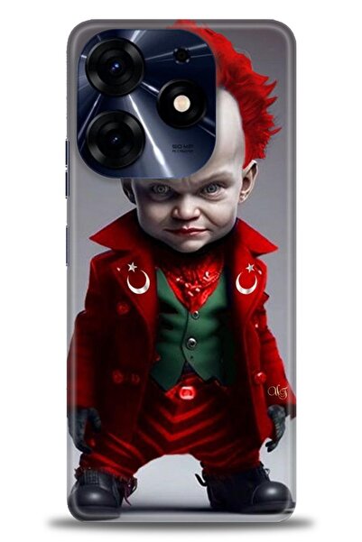 kılıfevreni غطاء متوافق مع هاتف Tecno Spark 10 Pro A+ Plus غطاء HD مطبوع - غط...