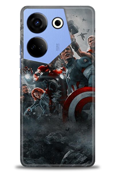 kılıfevreni حافظة تكنو كامون 20 برو 4G متوافقة مع A+ بلس + واقي شاشة سيراميك ...