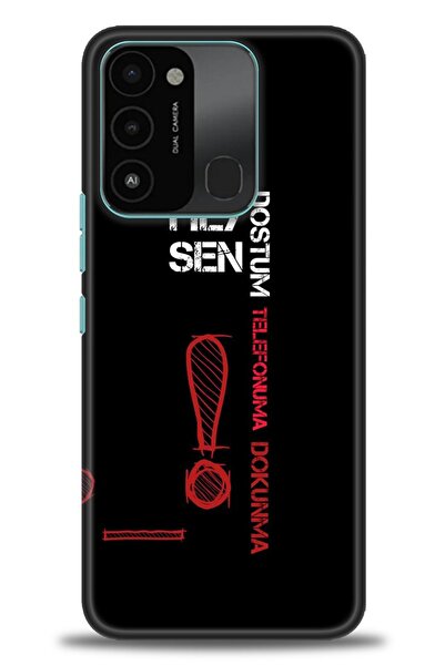 kılıfevreni غطاء متوافق مع هاتف Tecno Spark 8C A+ Plus HD مطبوع - غطاء من الس...