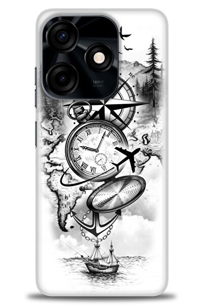 kılıfevreni غطاء متوافق مع هاتف Tecno Spark 10C A+ Plus HD مطبوع - غطاء من ال...