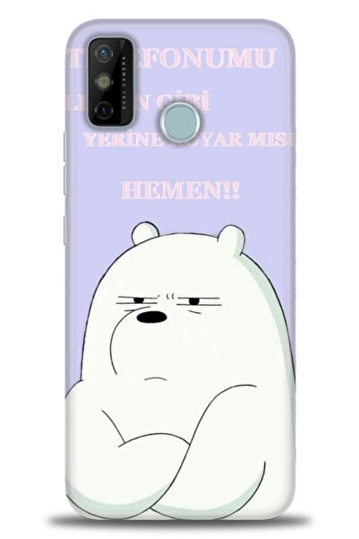 kılıfevreni غطاء متوافق مع هاتف Tecno Spark 6 Go A+ Plus HD مطبوع - غطاء من ا...