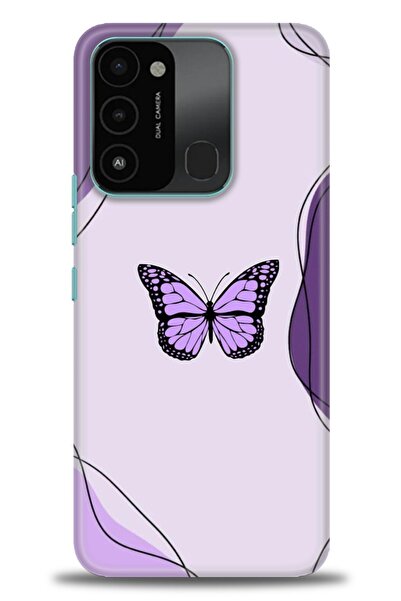 kılıfevreni غطاء متوافق مع هاتف Tecno Spark 8C A+ Plus HD مطبوع - غطاء من الس...