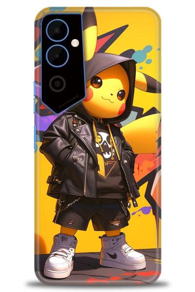 kılıfevreni غطاء تكنو بوفا نيو 2 متوافق مع A+ Plus غطاء HD مطبوع - غطاء سيليك...