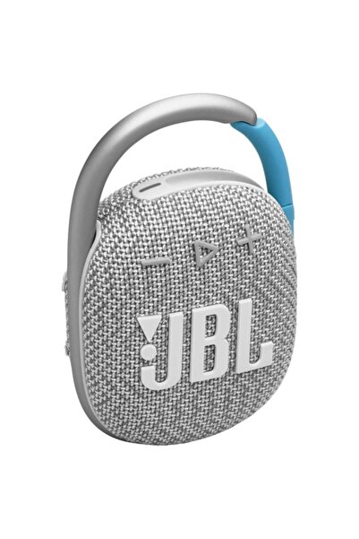 JBL Clip 4 Portable Speaker, Bluetooth, IP67, 10H, White