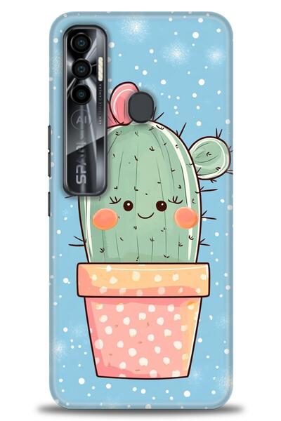 kılıfevreni غطاء متوافق مع هاتف Tecno Spark 7 Pro A+ Plus غطاء HD مطبوع - غطا...