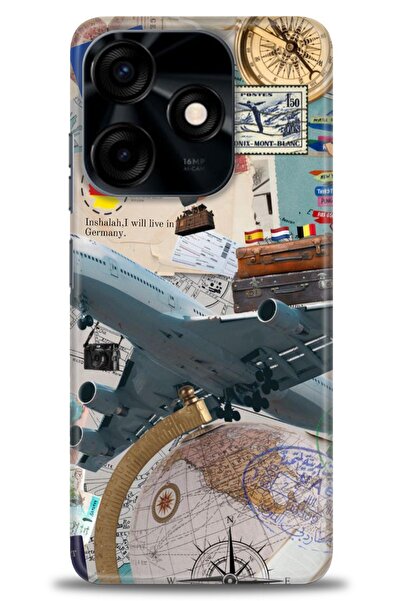 kılıfevreni غطاء متوافق مع هاتف Tecno Spark 10C A+ Plus غطاء HD مطبوع - غطاء ...