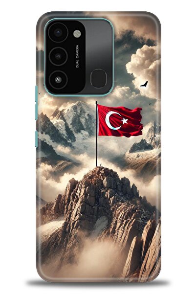 kılıfevreni غطاء متوافق مع هاتف Tecno Spark 8C A+ Plus HD مطبوع - غطاء من الس...