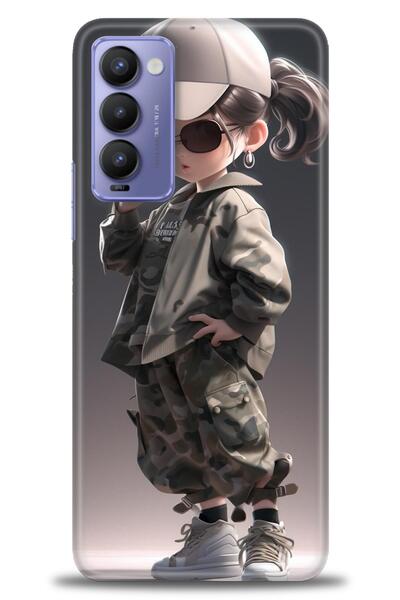 kılıfevreni غطاء متوافق مع هاتف Tecno Camon 18 A+ Plus HD مطبوع - غطاء من الس...