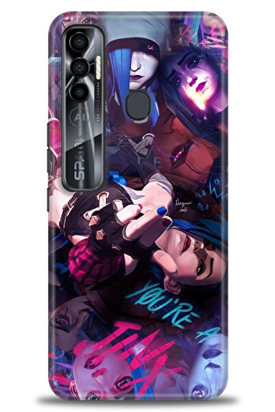 kılıfevreni غطاء متوافق مع هاتف Tecno Spark 7 Pro A+ Plus HD مطبوع - غطاء من ...