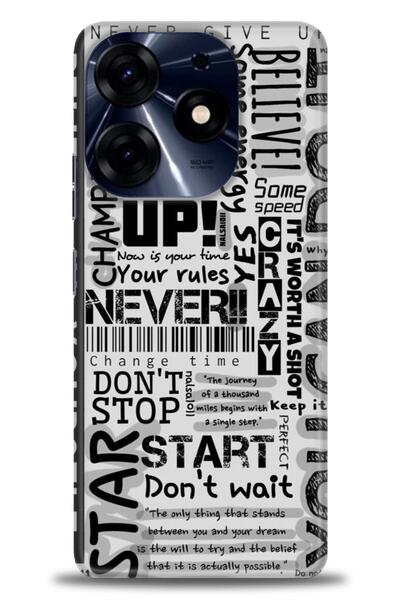 kılıfevreni غطاء متوافق مع هاتف Tecno Spark 10 Pro A+ Plus غطاء HD مطبوع - غط...