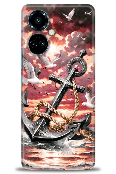 kılıfevreni غطاء متوافق مع هاتف Tecno Camon 19 Pro A+ Plus غطاء HD مطبوع - غط...