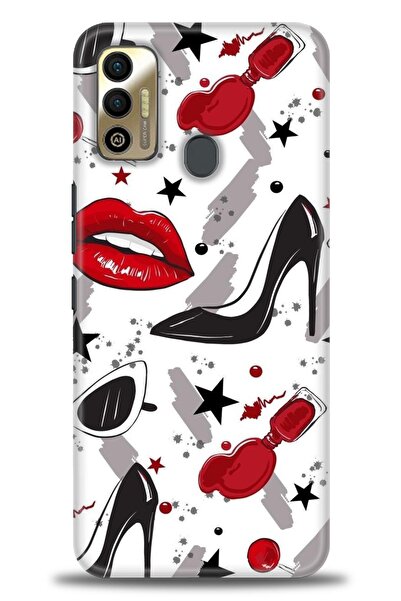 kılıfevreni غطاء متوافق مع هاتف Tecno Spark 7T A+ Plus غطاء HD مطبوع - غطاء م...