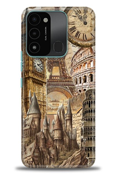 kılıfevreni غطاء متوافق مع هاتف Tecno Spark 8C A+ Plus غطاء HD مطبوع - غطاء م...