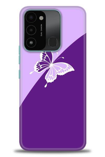 kılıfevreni غطاء متوافق مع هاتف Tecno Spark 8C A+ Plus HD مطبوع - غطاء من الس...