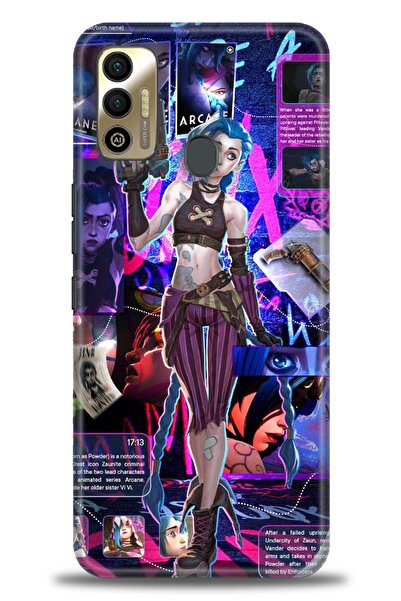 kılıfevreni غطاء متوافق مع هاتف Tecno Spark 7T A+ Plus HD مطبوع - غطاء من الس...