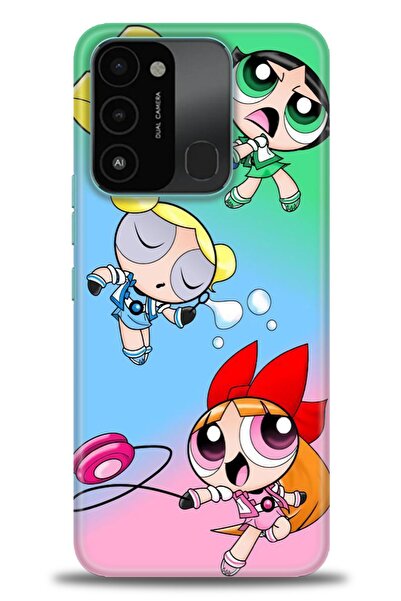 kılıfevreni غطاء متوافق مع هاتف Tecno Spark 8C A+ Plus HD مطبوع - غطاء من الس...