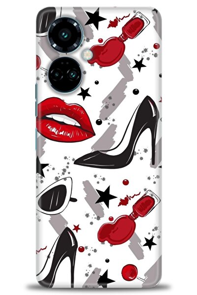 kılıfevreni حافظة متوافقة مع هاتف Tecno Camon 19 Pro + واقي شاشة سيراميك غير ...