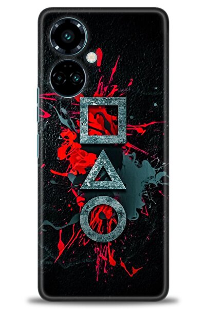 kılıfevreni حافظة متوافقة مع هاتف Tecno Camon 19 Pro + واقي شاشة سيراميك غير ...