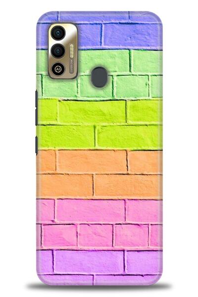 kılıfevreni غطاء متوافق مع هاتف Tecno Spark 7T A+ Plus HD مطبوع - غطاء من الس...