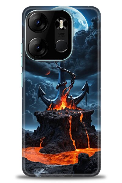 kılıfevreni غطاء متوافق مع هاتف Tecno Spark Go 2023 A+ Plus HD مطبوع - غطاء م...