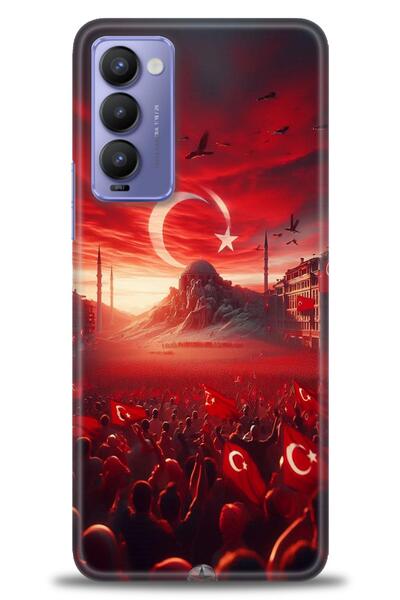 kılıfevreni غطاء متوافق مع هاتف Tecno Camon 18 A+ Plus HD مطبوع - غطاء من الس...