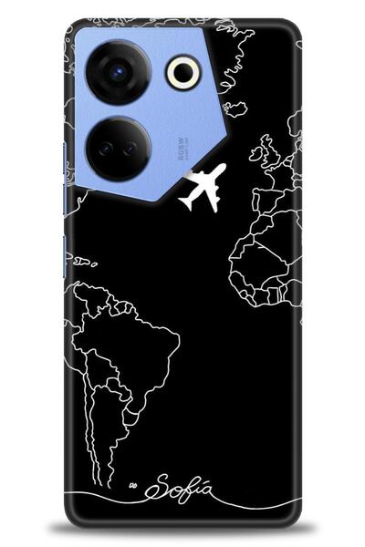 kılıfevreni حافظة متوافقة مع هاتف Tecno Camon 20 Pro 5G + واقي شاشة سيراميك غ...