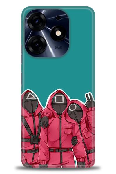 kılıfevreni غطاء متوافق مع هاتف Tecno Spark 10 Pro A+ Plus غطاء HD مطبوع - غط...