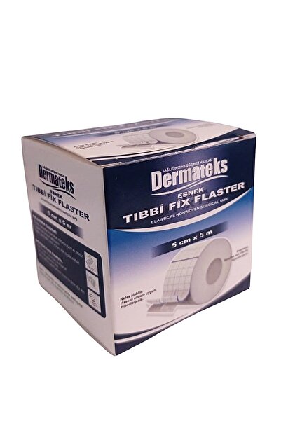 Dermateks Fix Esnek Tıbbi Flaster 5 cm x 5 m Tıbbi Esnek Yapışkan Bant