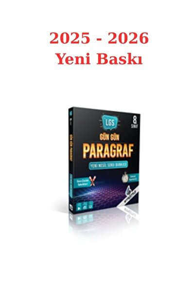 Strateji Yayınları Strateji 8. Sınıf Güm Gün Paragraf Soru Bankası 2025/26 Ye...