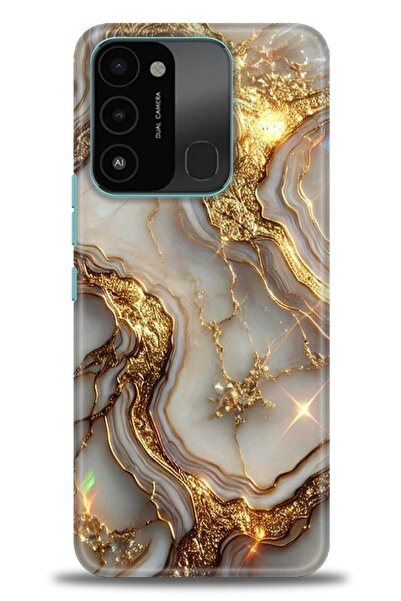 kılıfevreni غطاء متوافق مع هاتف Tecno Spark 8C A+ Plus HD مطبوع - غطاء من الس...