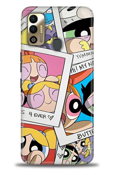 kılıfevreni غطاء متوافق مع هاتف Tecno Spark 7T A+ Plus HD مطبوع - غطاء من الس...