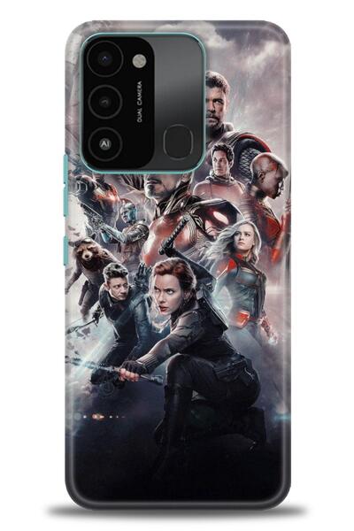 kılıfevreni غطاء متوافق مع هاتف Tecno Spark 8C A+ Plus HD مطبوع - غطاء من الس...