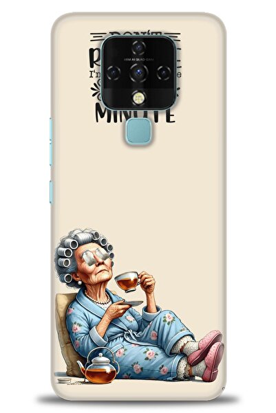 kılıfevreni غطاء متوافق مع هاتف Tecno Camon 16 A+ Plus HD مطبوع - غطاء من الس...