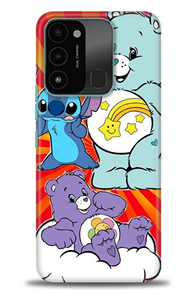 kılıfevreni غطاء متوافق مع هاتف Tecno Spark 8C A+ Plus HD مطبوع - غطاء سيليكو...