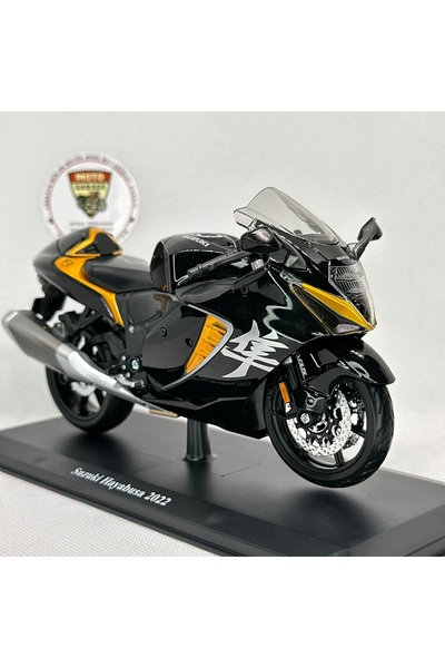 Maisto Diecast Suzuki Hayabusa 2022 1:12 Stantsız Diecast Maket Motor – Metal...
