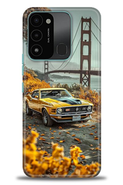 kılıfevreni غطاء متوافق مع هاتف Tecno Spark 8C A+ Plus HD مطبوع - غطاء من الس...