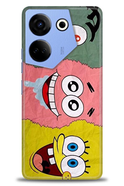 kılıfevreni حافظة متوافقة مع هاتف Tecno Camon 20 Pro 5G + واقي شاشة سيراميك غ...