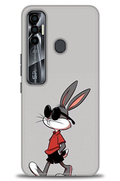 kılıfevreni غطاء متوافق مع هاتف Tecno Spark 7 Pro A+ Plus غطاء HD مطبوع - غطا...