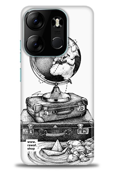 kılıfevreni غطاء متوافق مع هاتف Tecno Spark Go 2023 A+ Plus غطاء HD مطبوع - غ...