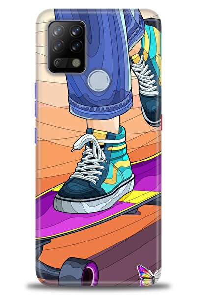 kılıfevreni غطاء A+ Plus متوافق مع هاتف Tecno Pova HD مطبوع - غطاء سيليكون بت...