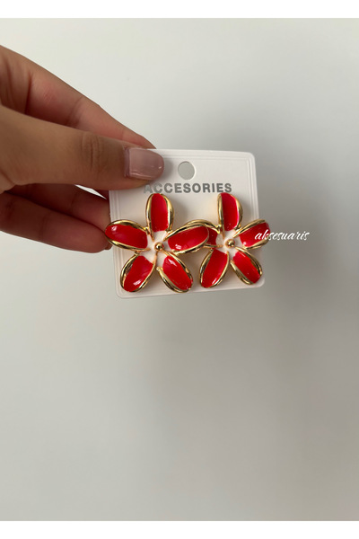 aksesuaris Hawaiian Flower Women's Earrings