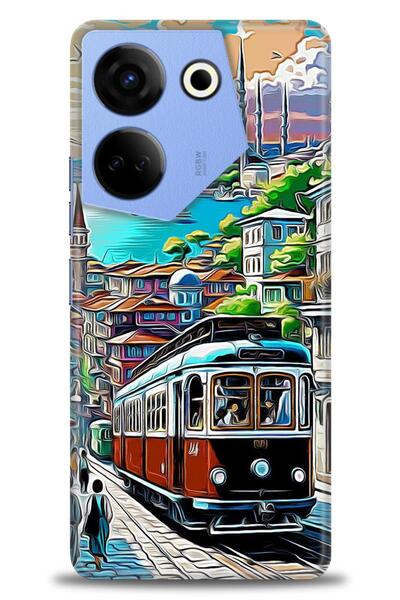 kılıfevreni حافظة تكنو كامون 20 برو 5G متوافقة مع A+ بلس + واقي شاشة سيراميك ...